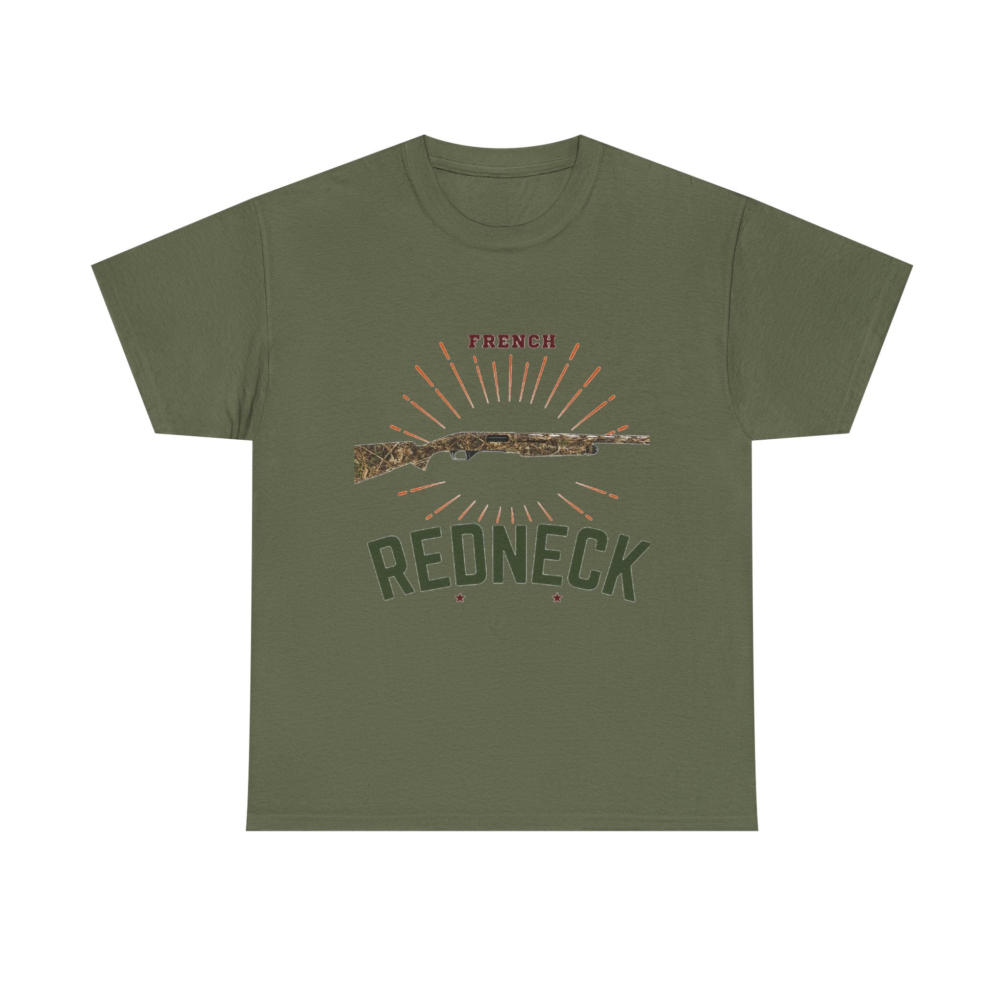 T-shirt French Redneck Fusil à Pompe