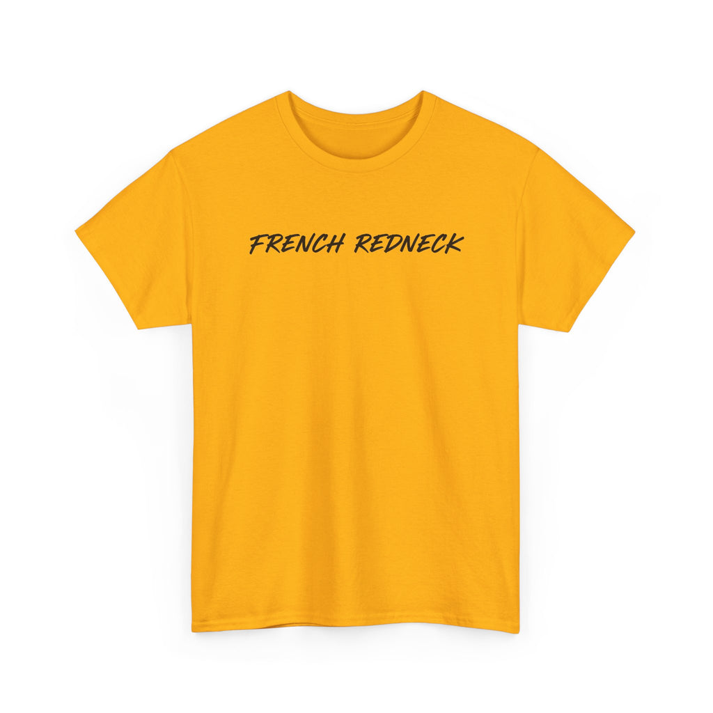 T-shirt FrenchRedneck Soft logo Jaune