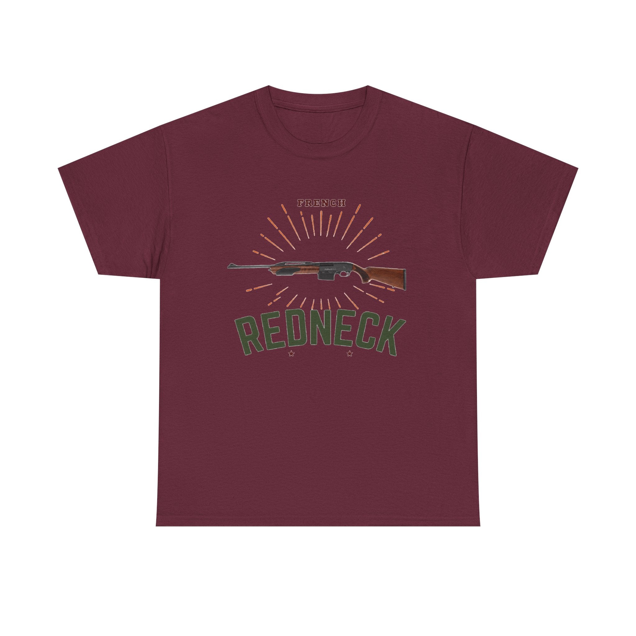 T-shirt French Redneck 300 Win mag