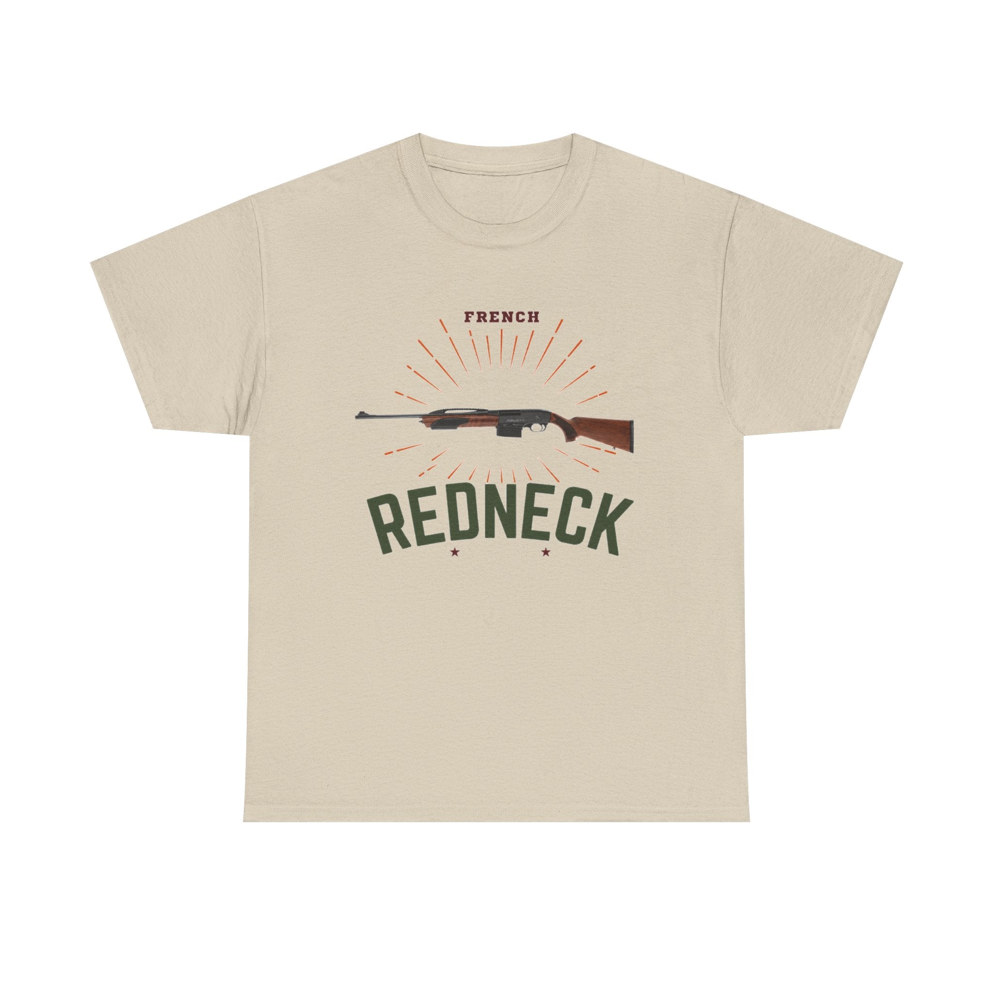 T-shirt French Redneck 300 Win mag