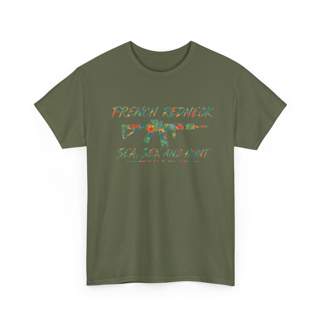 T-shirt FrenchRedneck Sea Sex and hunt 2