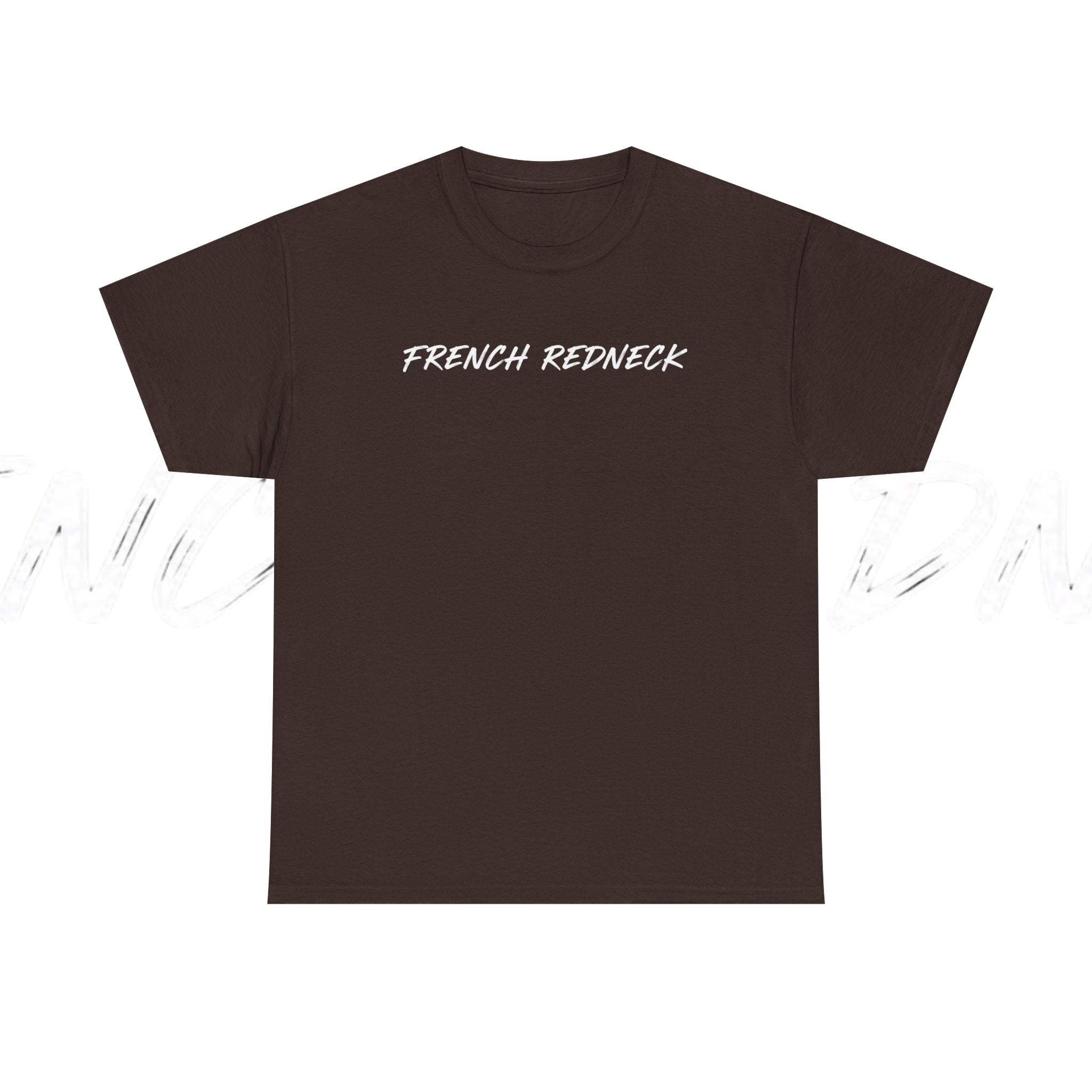 T-shirt FrenchRedneck Soft logo Noir