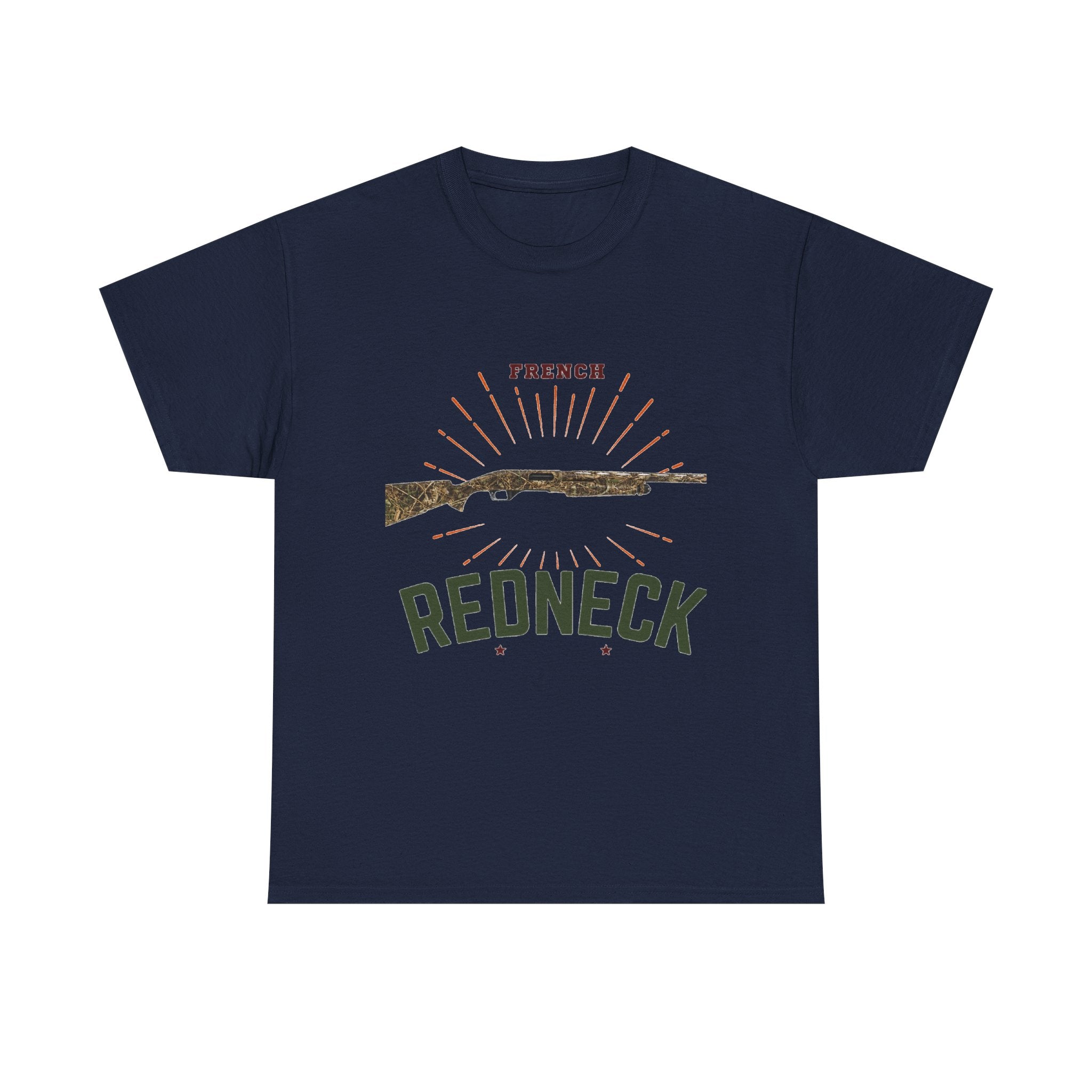 T-shirt French Redneck Fusil à Pompe