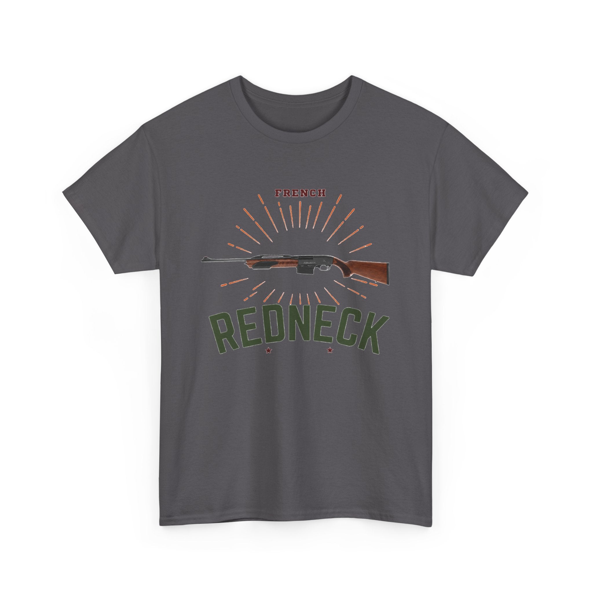 T-shirt French Redneck 300 Win mag