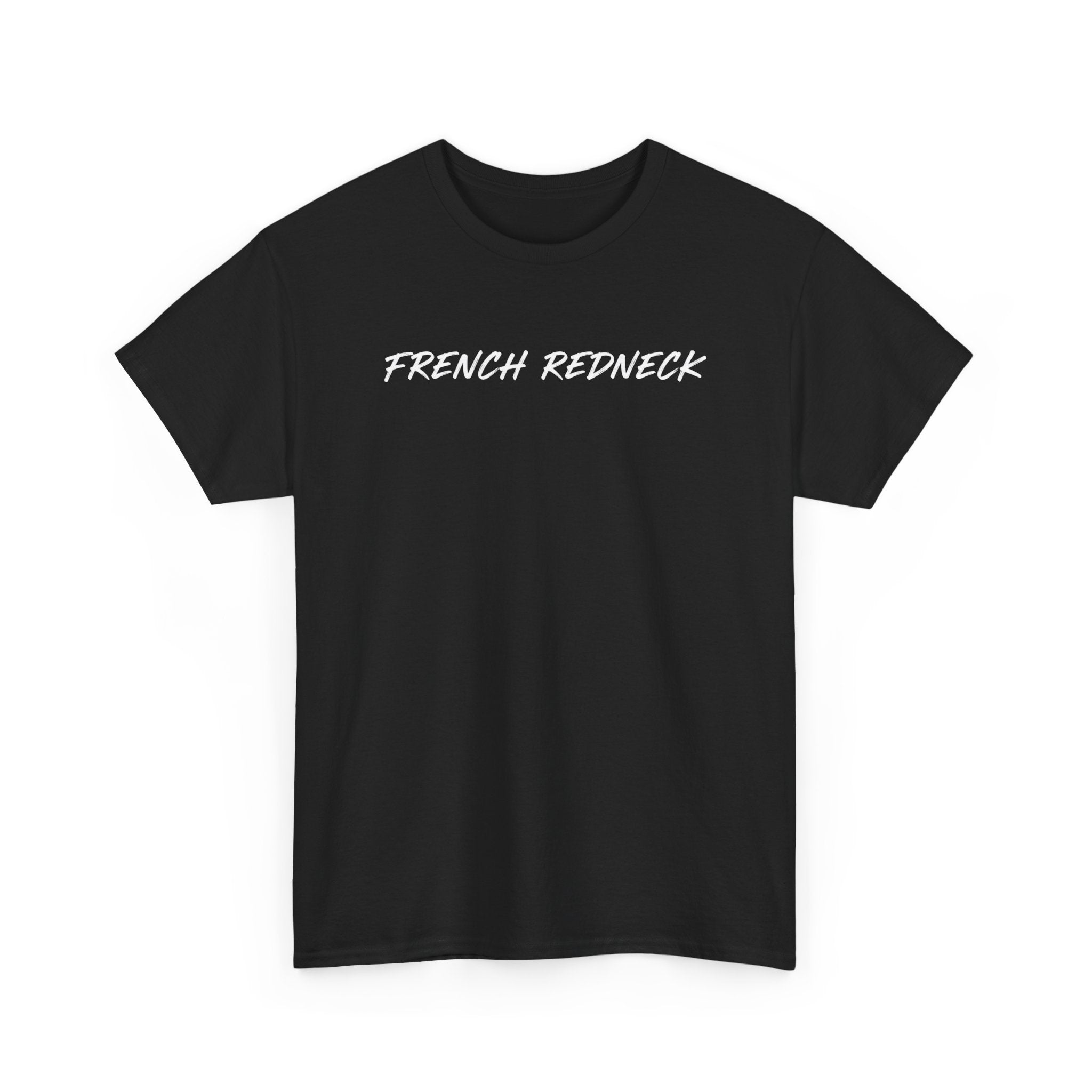 T-shirt FrenchRedneck Soft logo Noir