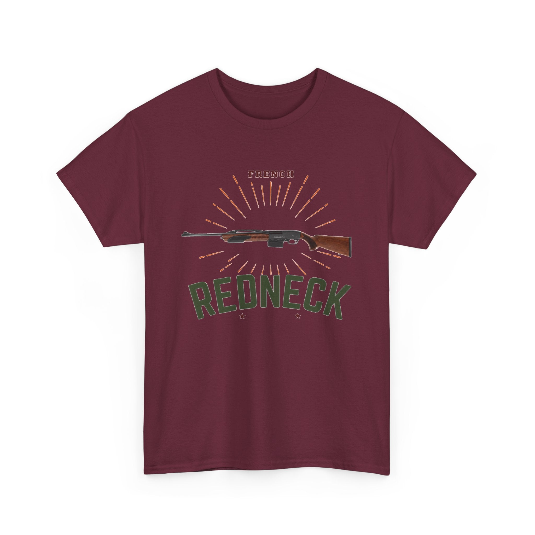 T-shirt French Redneck 300 Win mag