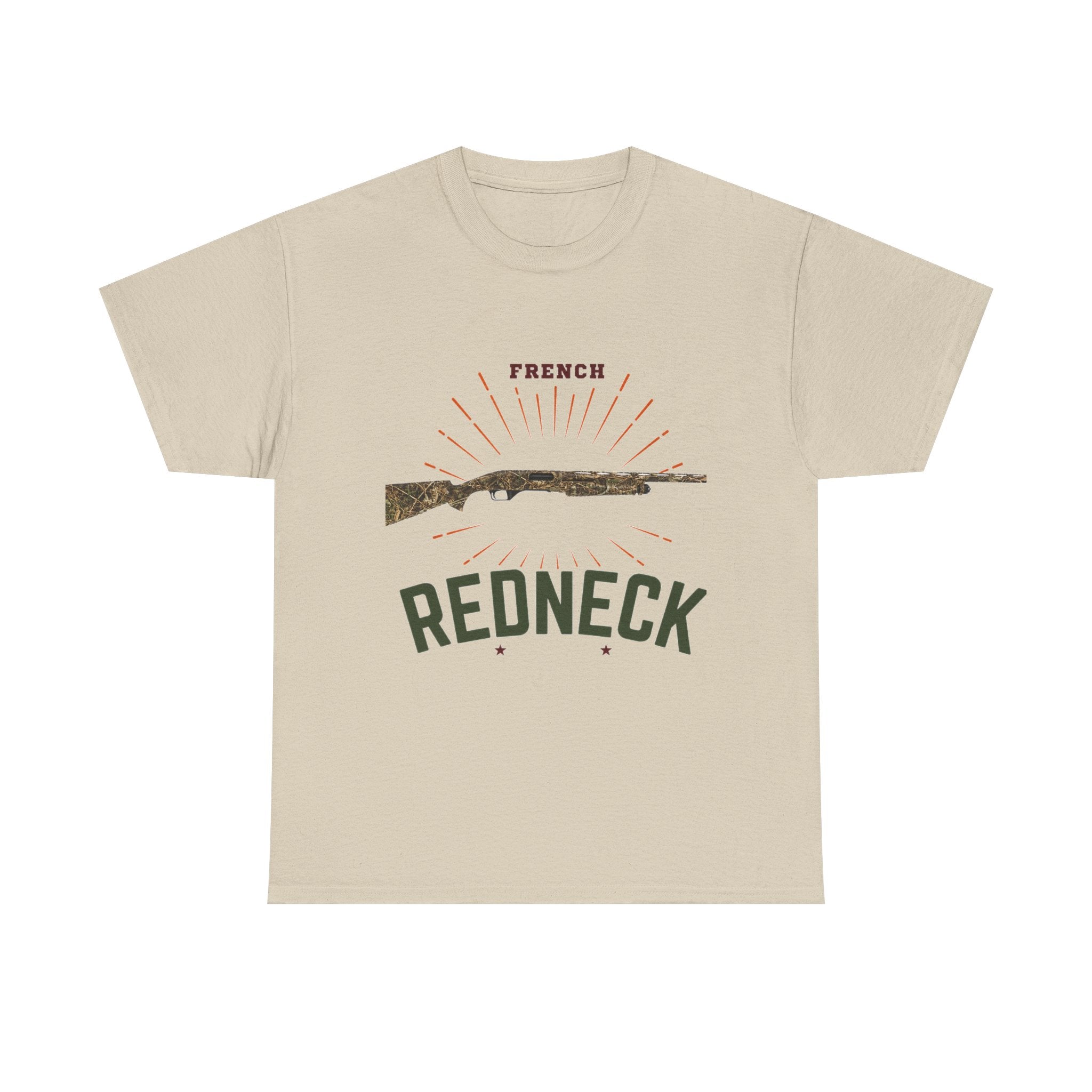 T-shirt French Redneck Fusil à Pompe