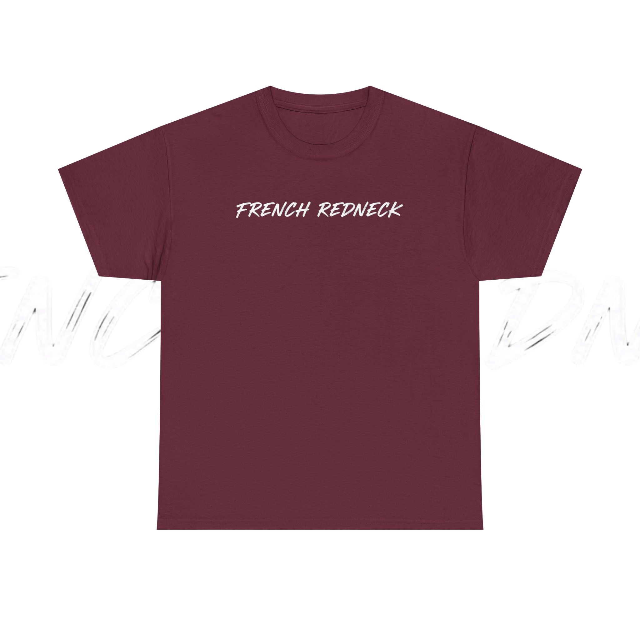 T-shirt FrenchRedneck Soft logo Noir