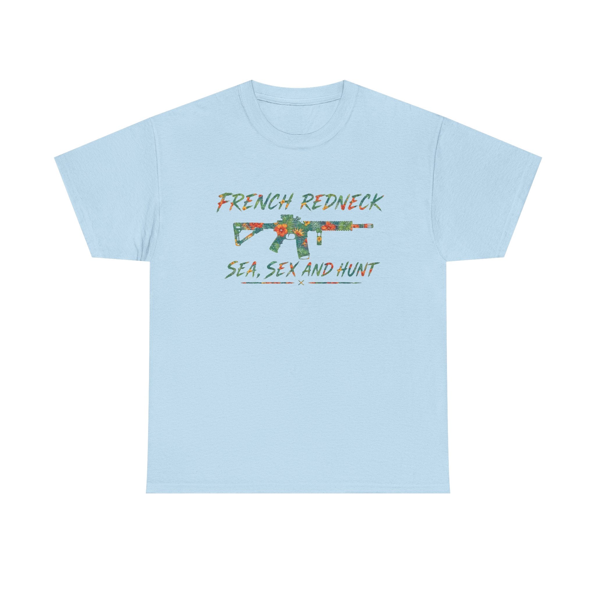 T-shirt FrenchRedneck Sea Sex and hunt 2