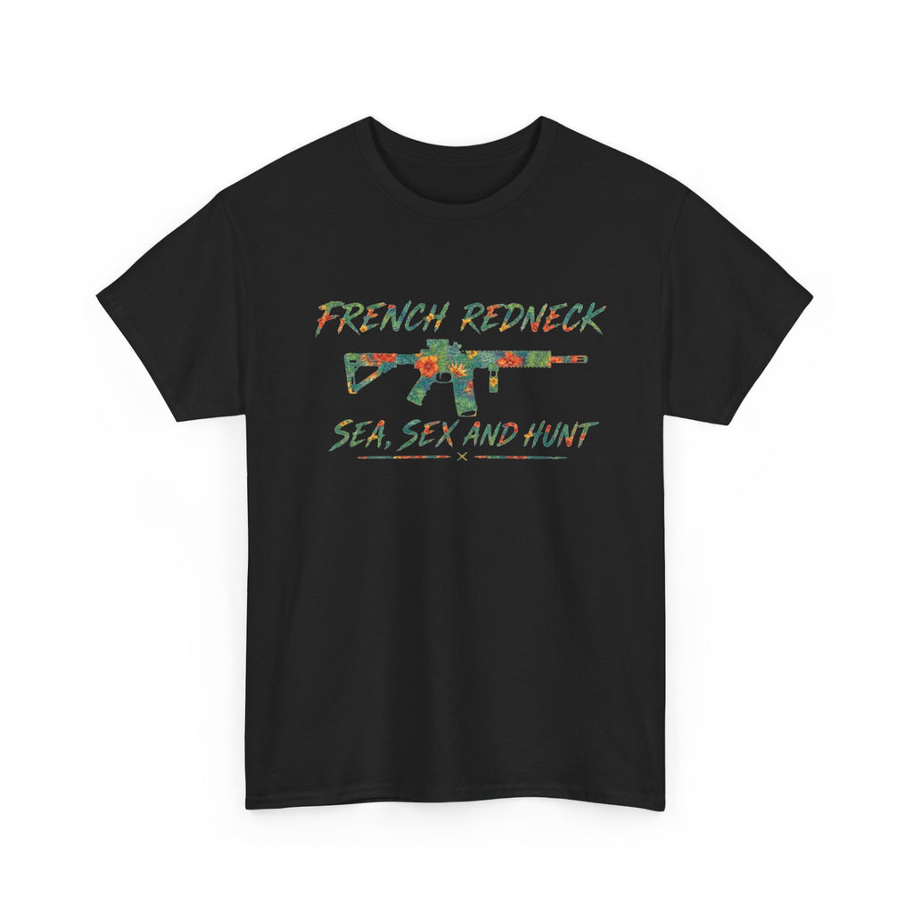 T-shirt FrenchRedneck Sea Sex and hunt 2