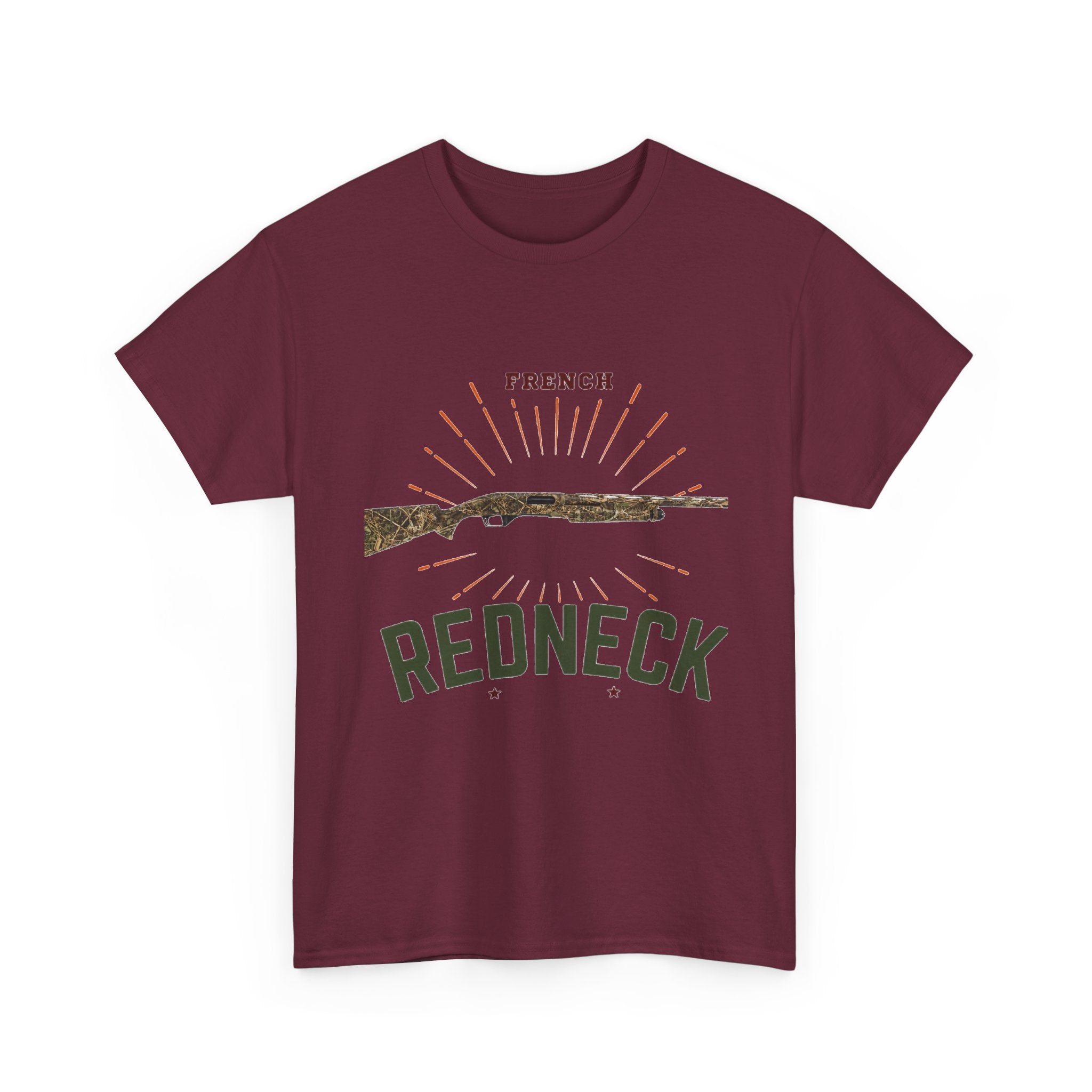 T-shirt French Redneck Fusil à Pompe