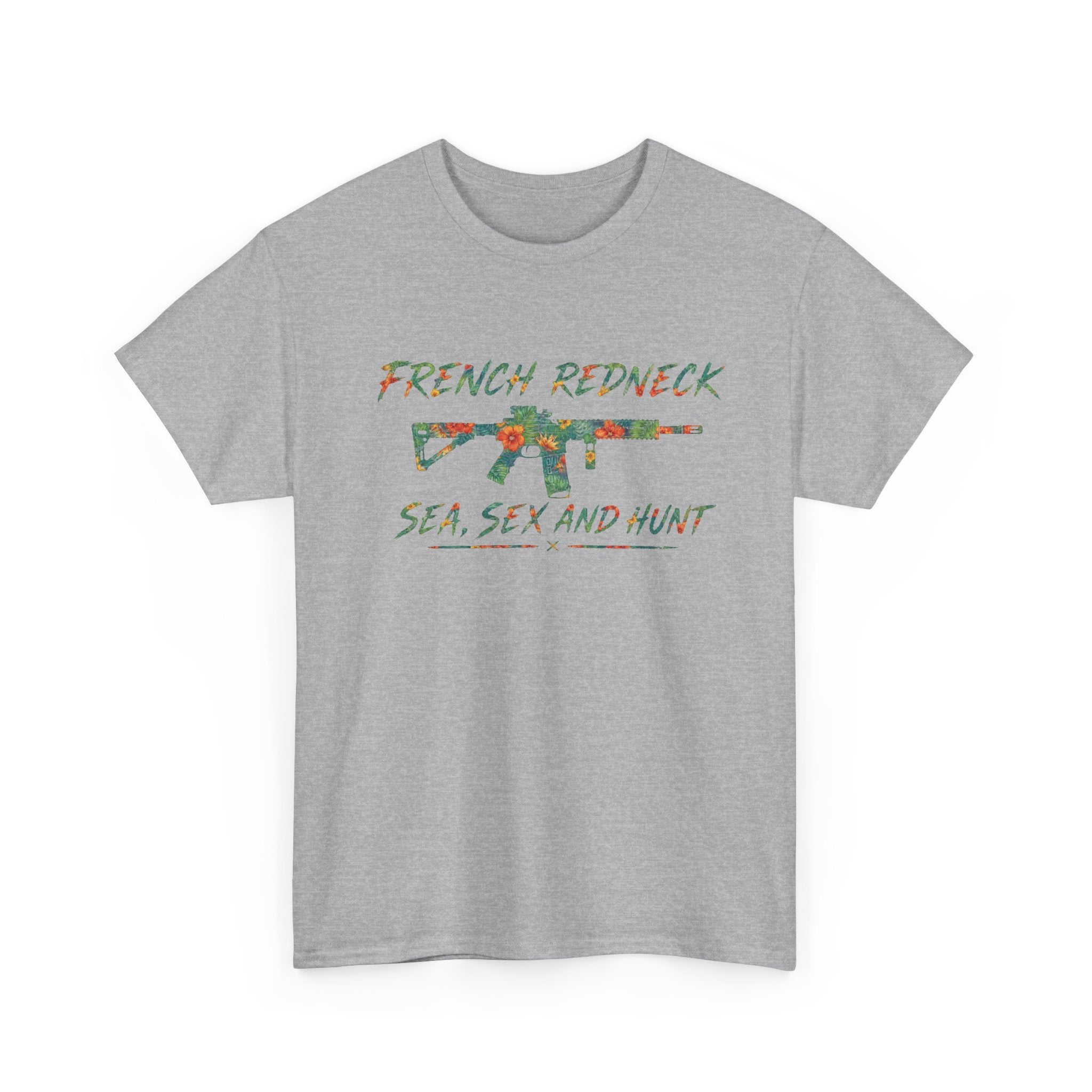 T-shirt FrenchRedneck Sea Sex and hunt 2