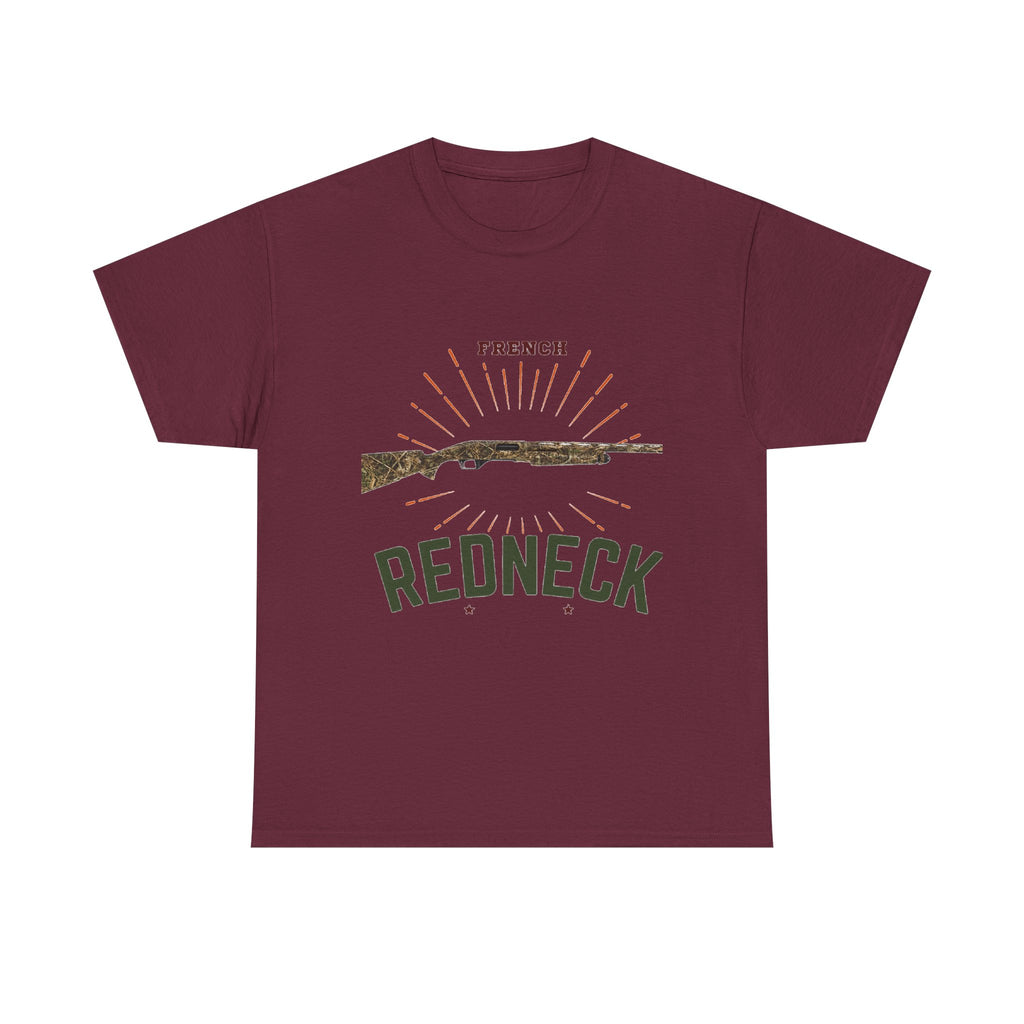T-shirt French Redneck Fusil à Pompe