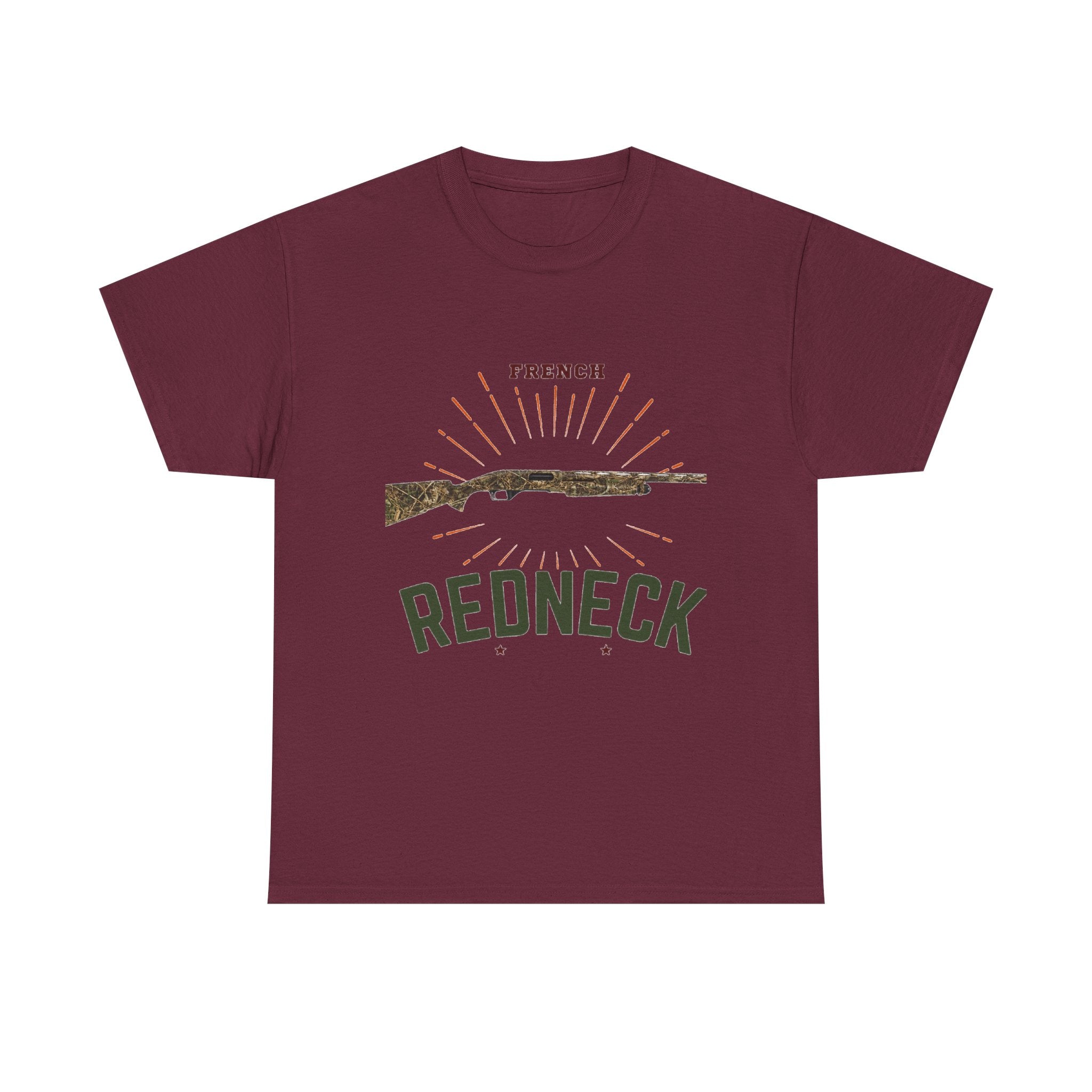 T-shirt French Redneck Fusil à Pompe