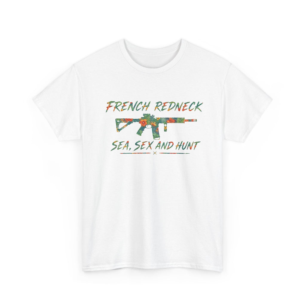 T-shirt FrenchRedneck Sea Sex and hunt 2