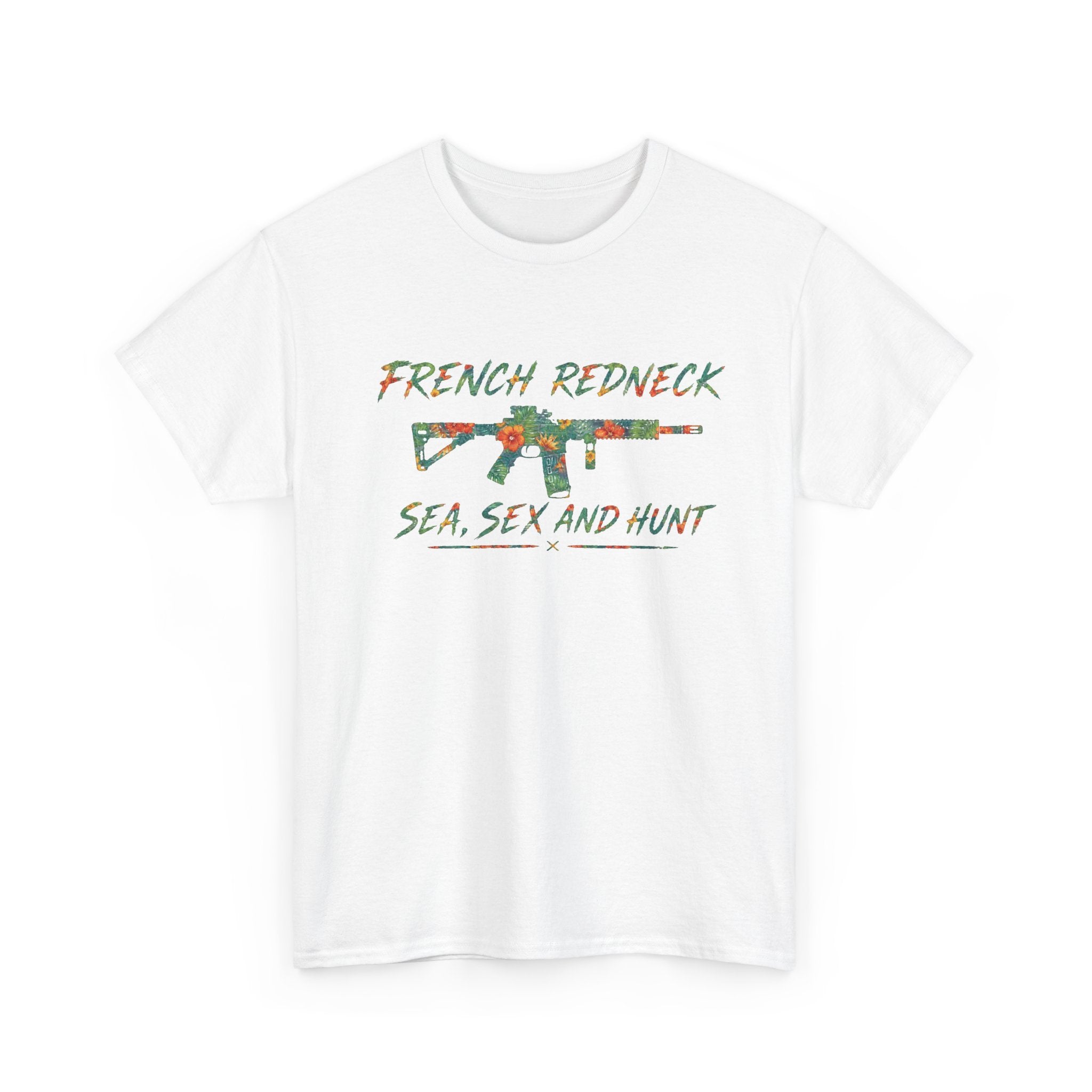 T-shirt FrenchRedneck Sea Sex and hunt 2