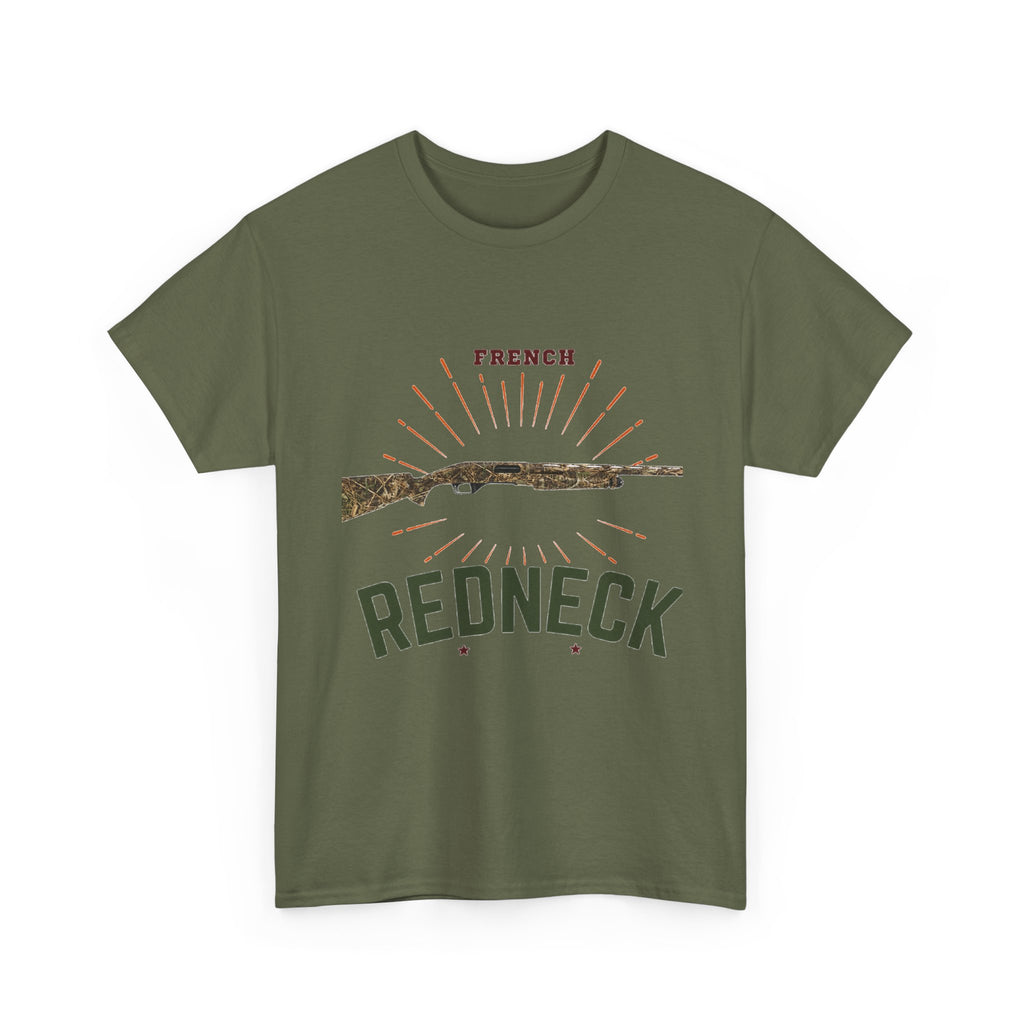 T-shirt French Redneck Fusil à Pompe