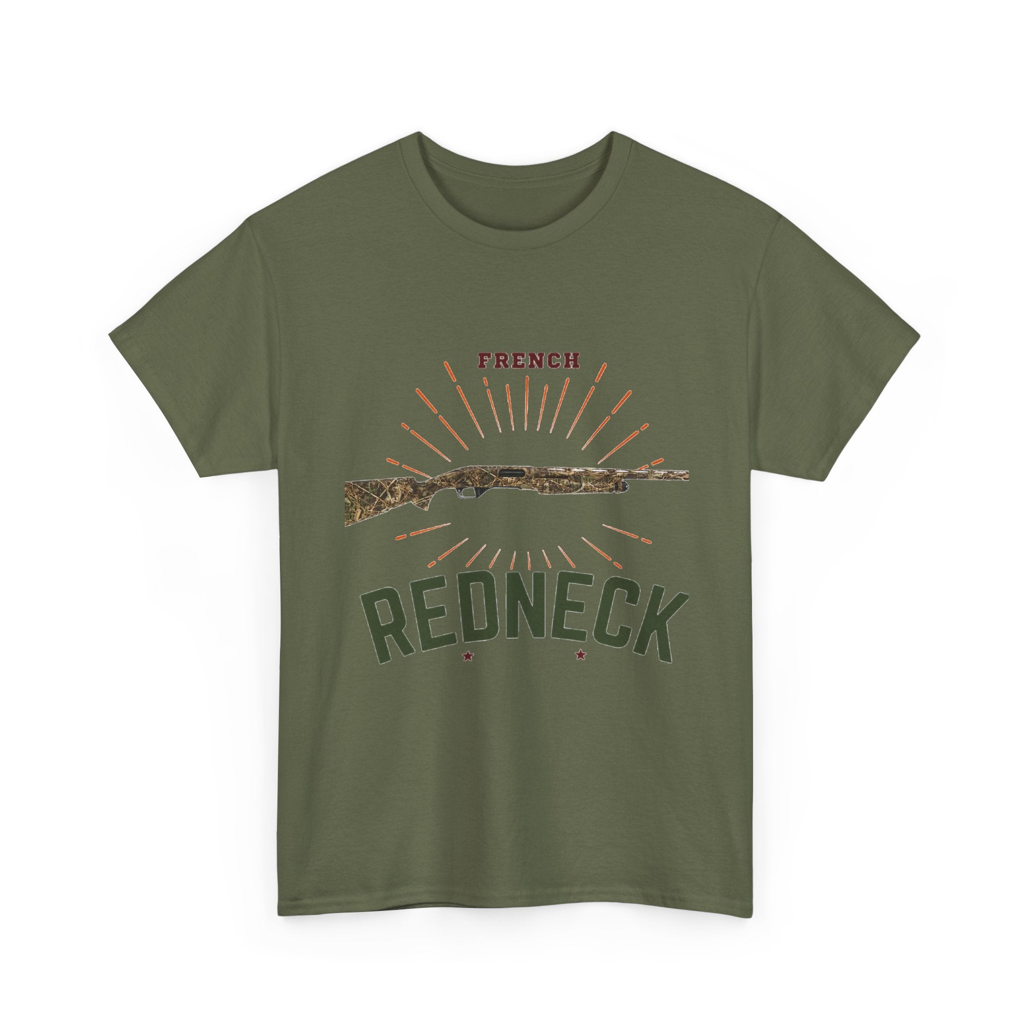 T-shirt French Redneck Fusil à Pompe