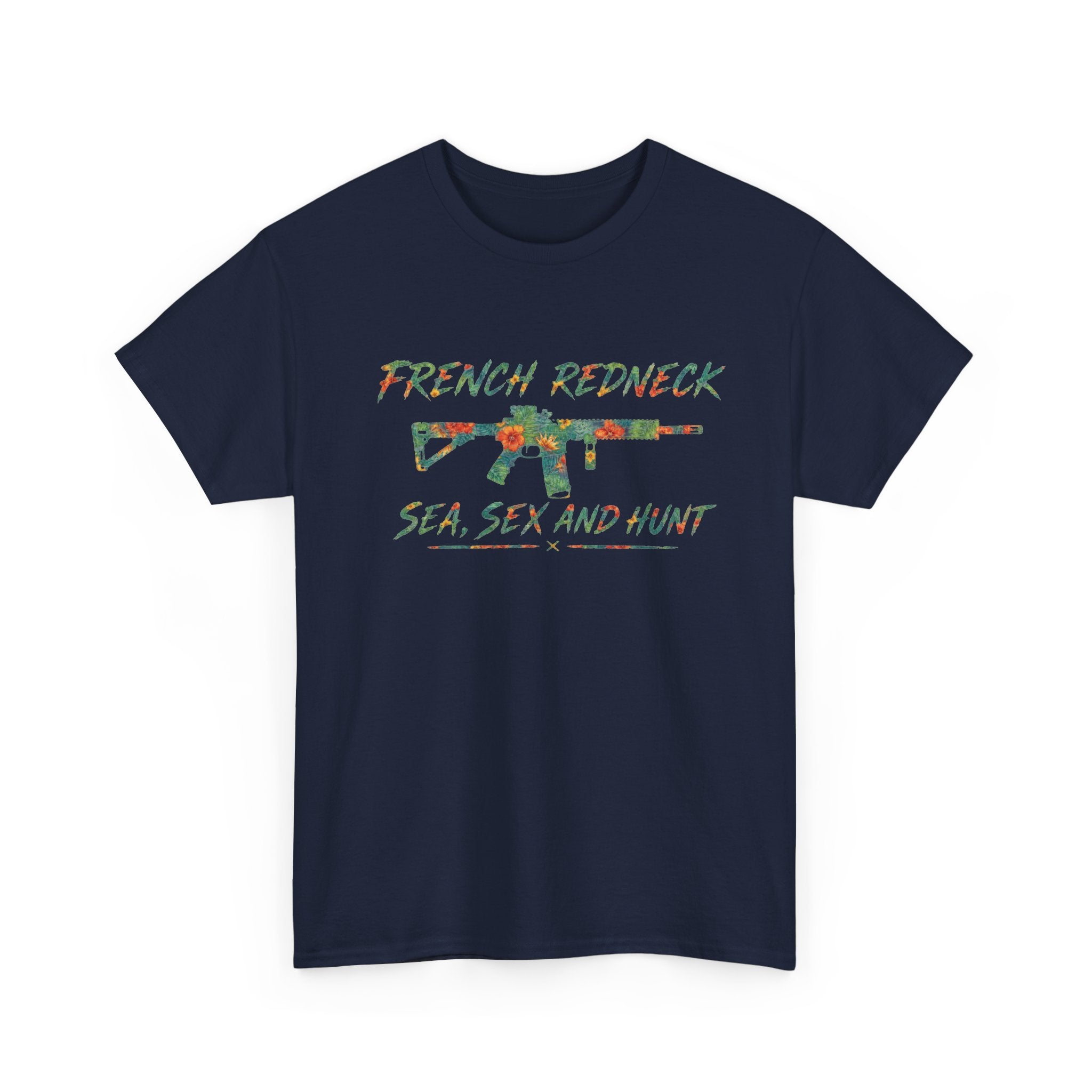T-shirt FrenchRedneck Sea Sex and hunt 2