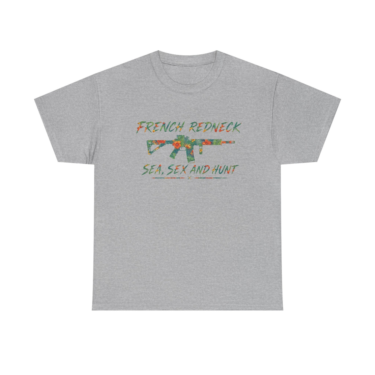 T-shirt FrenchRedneck Sea Sex and hunt 2