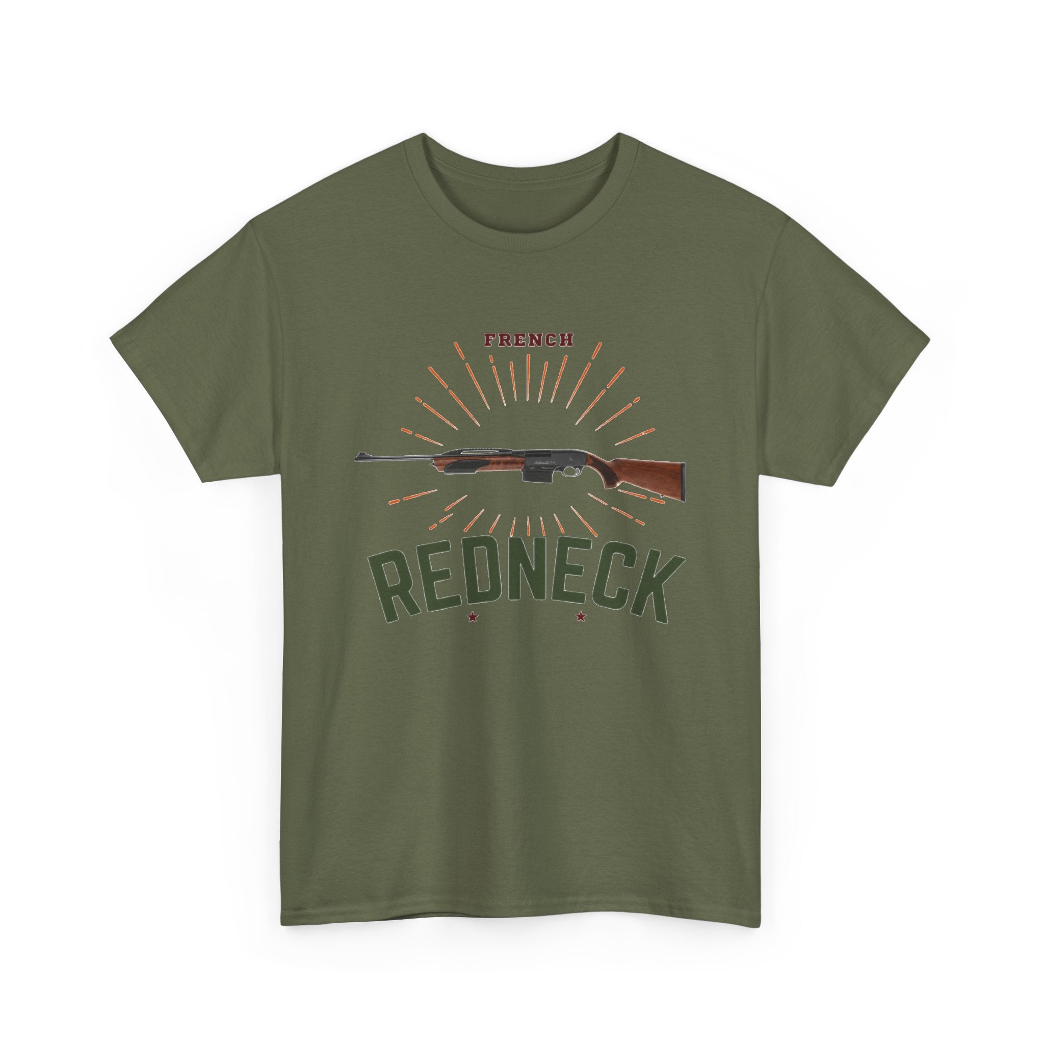 T-shirt French Redneck 300 Win mag