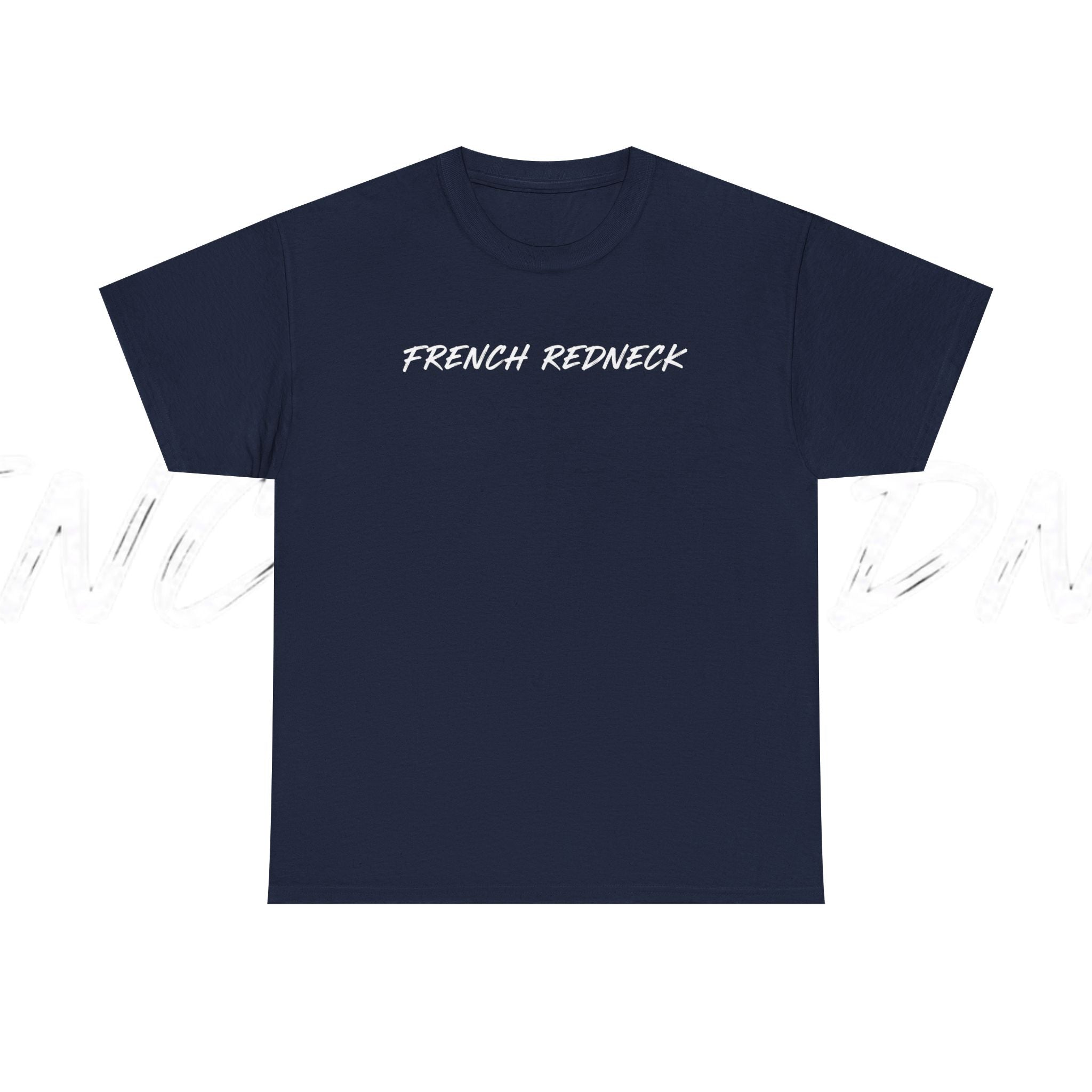 T-shirt FrenchRedneck Soft logo Noir