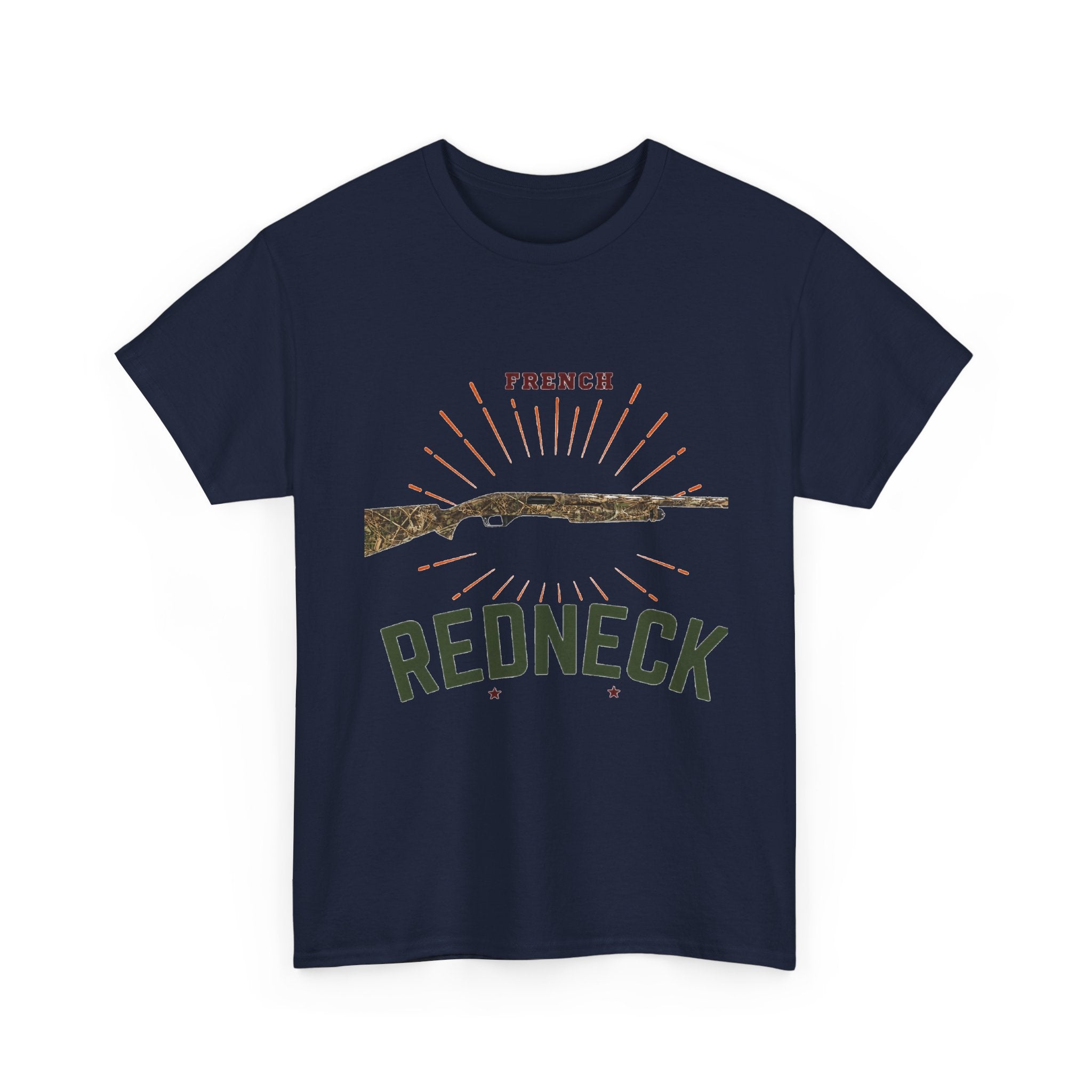 T-shirt French Redneck Fusil à Pompe