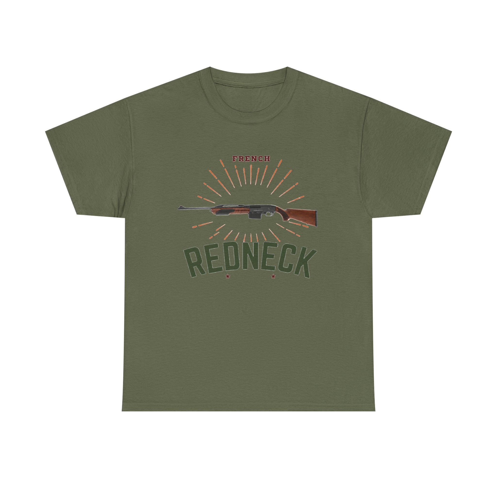 T-shirt French Redneck 300 Win mag