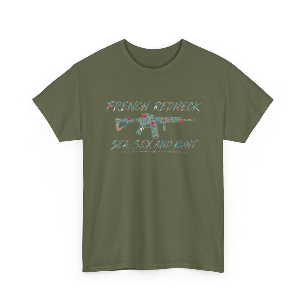 T-shirt FrenchRedneck Sea Sex and Hunt