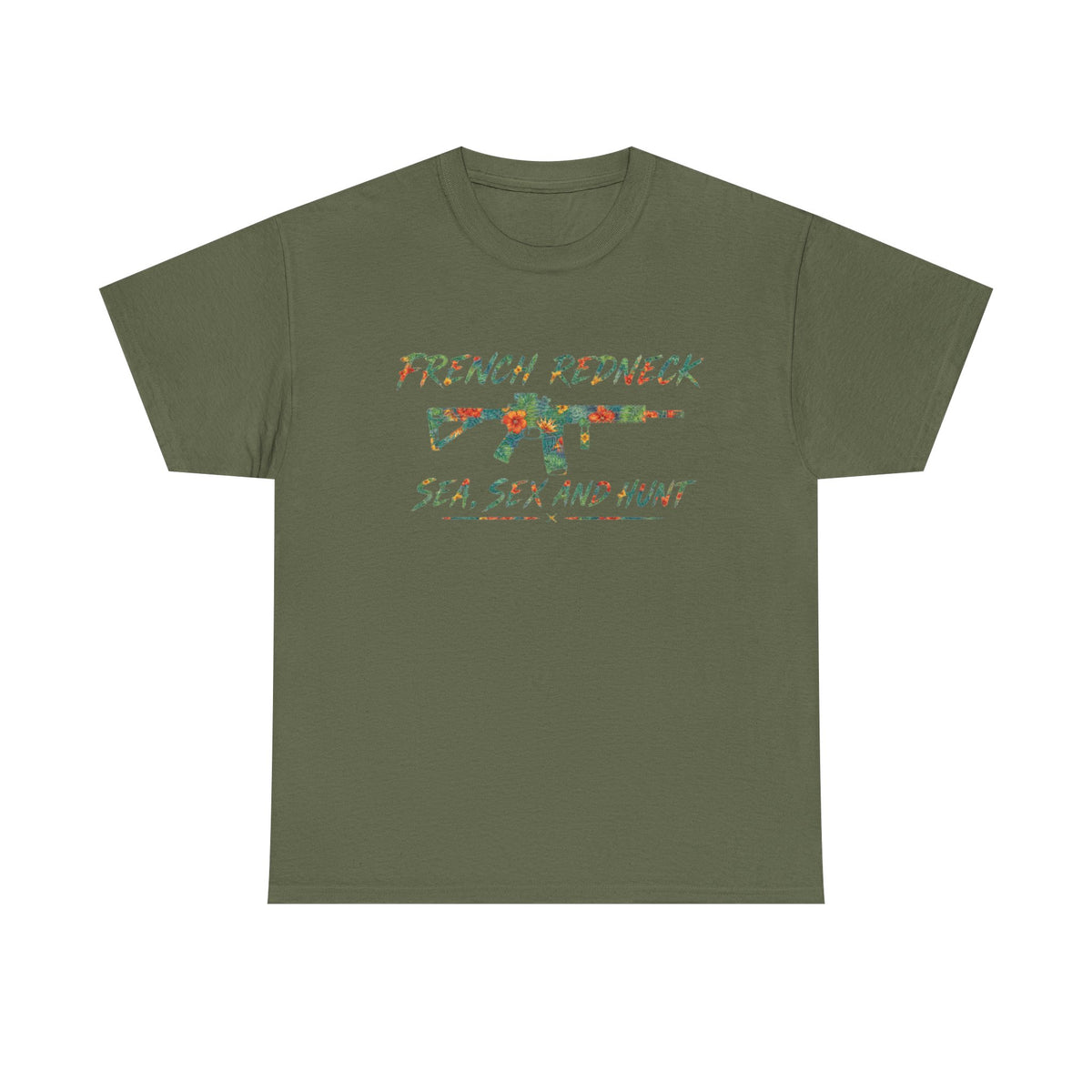 T-shirt FrenchRedneck Sea Sex and hunt 2