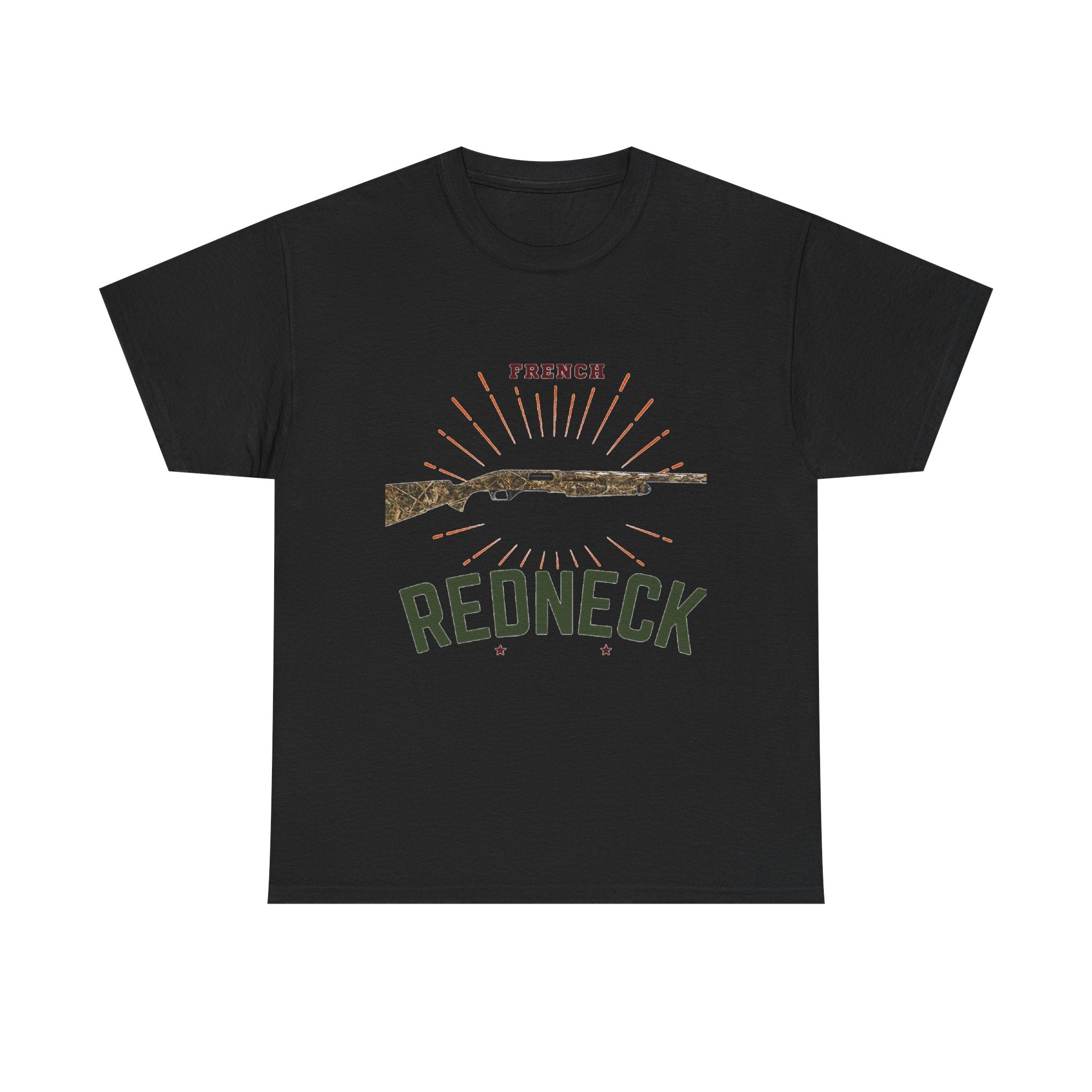 T-shirt French Redneck Fusil à Pompe