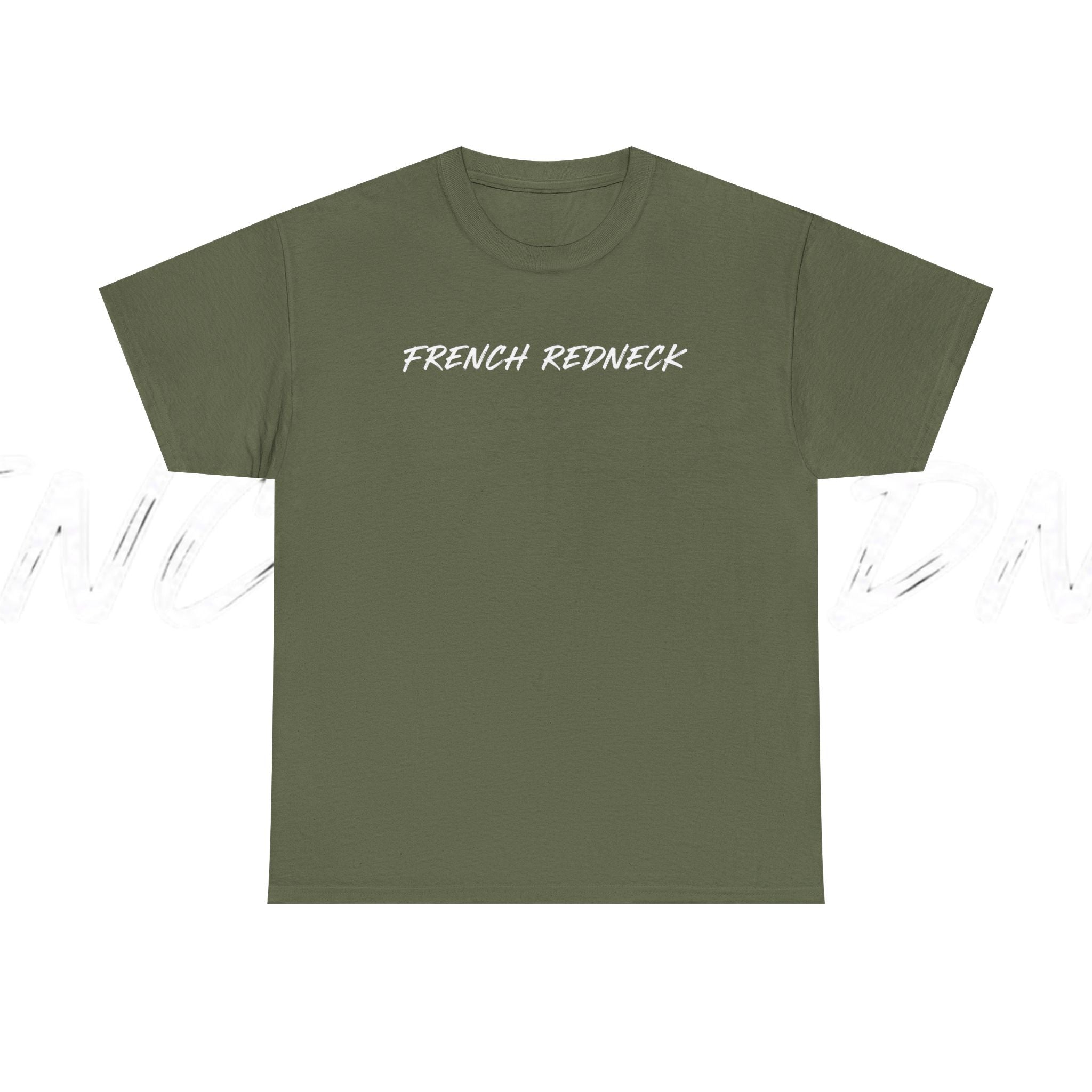 T-shirt FrenchRedneck Soft logo Jaune