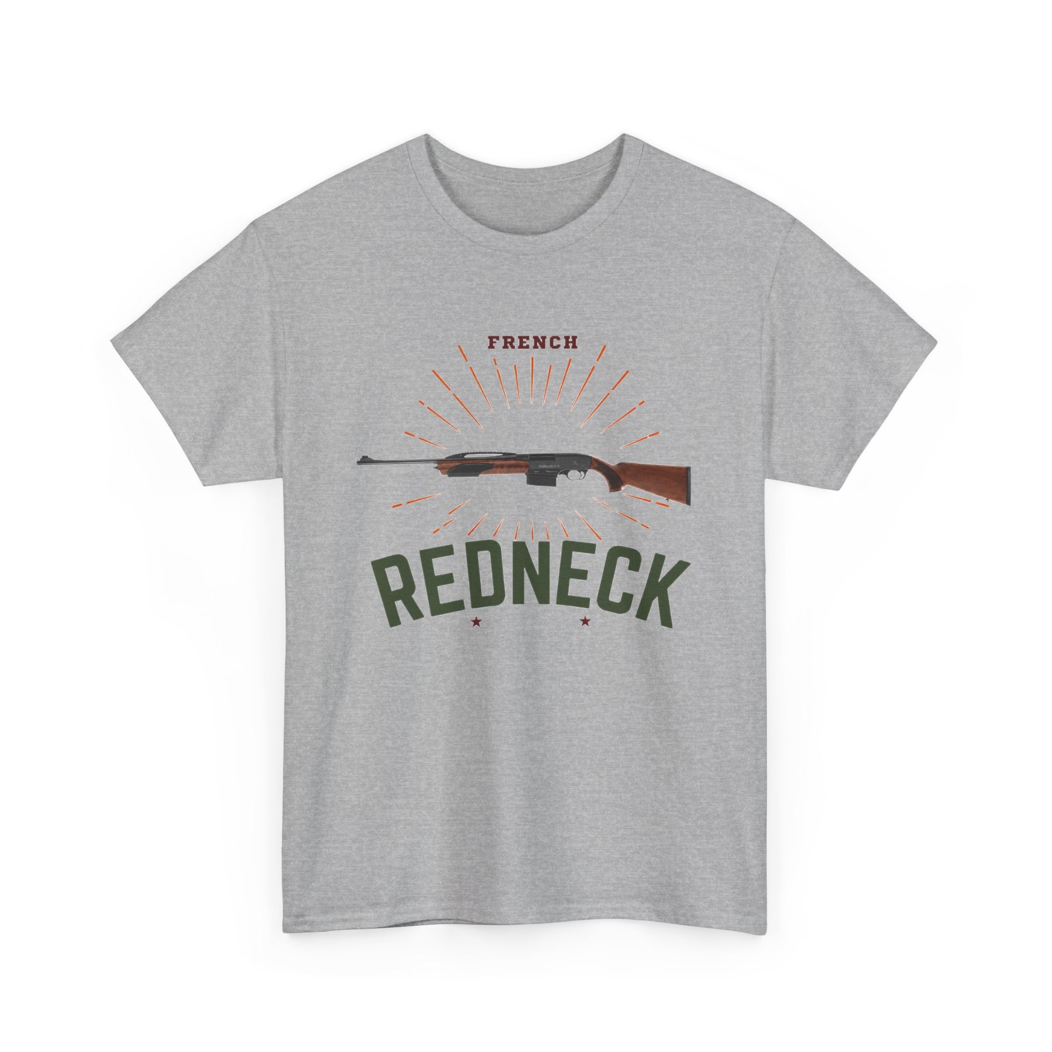 T-shirt French Redneck 300 Win mag