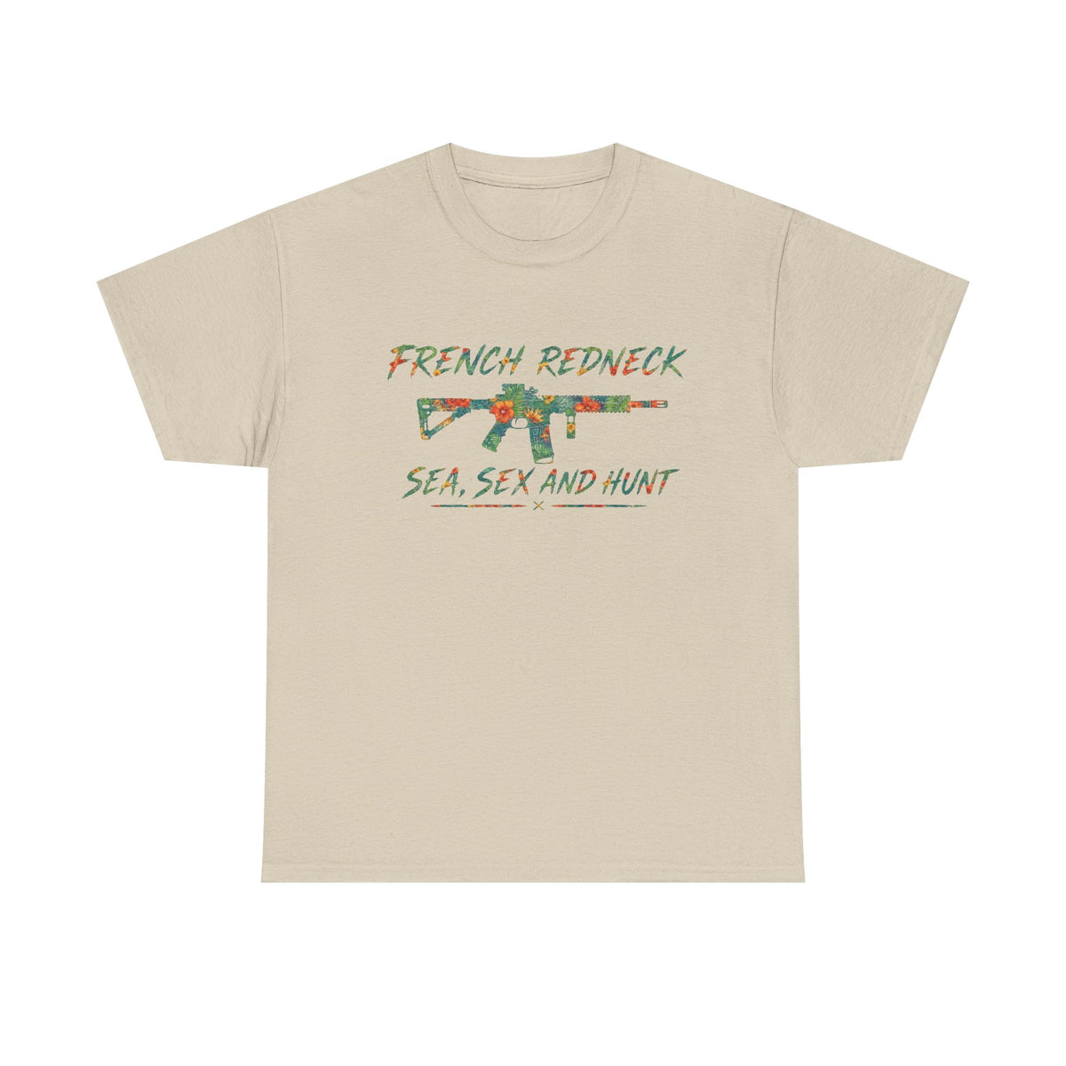 T-shirt FrenchRedneck Sea Sex and hunt 2