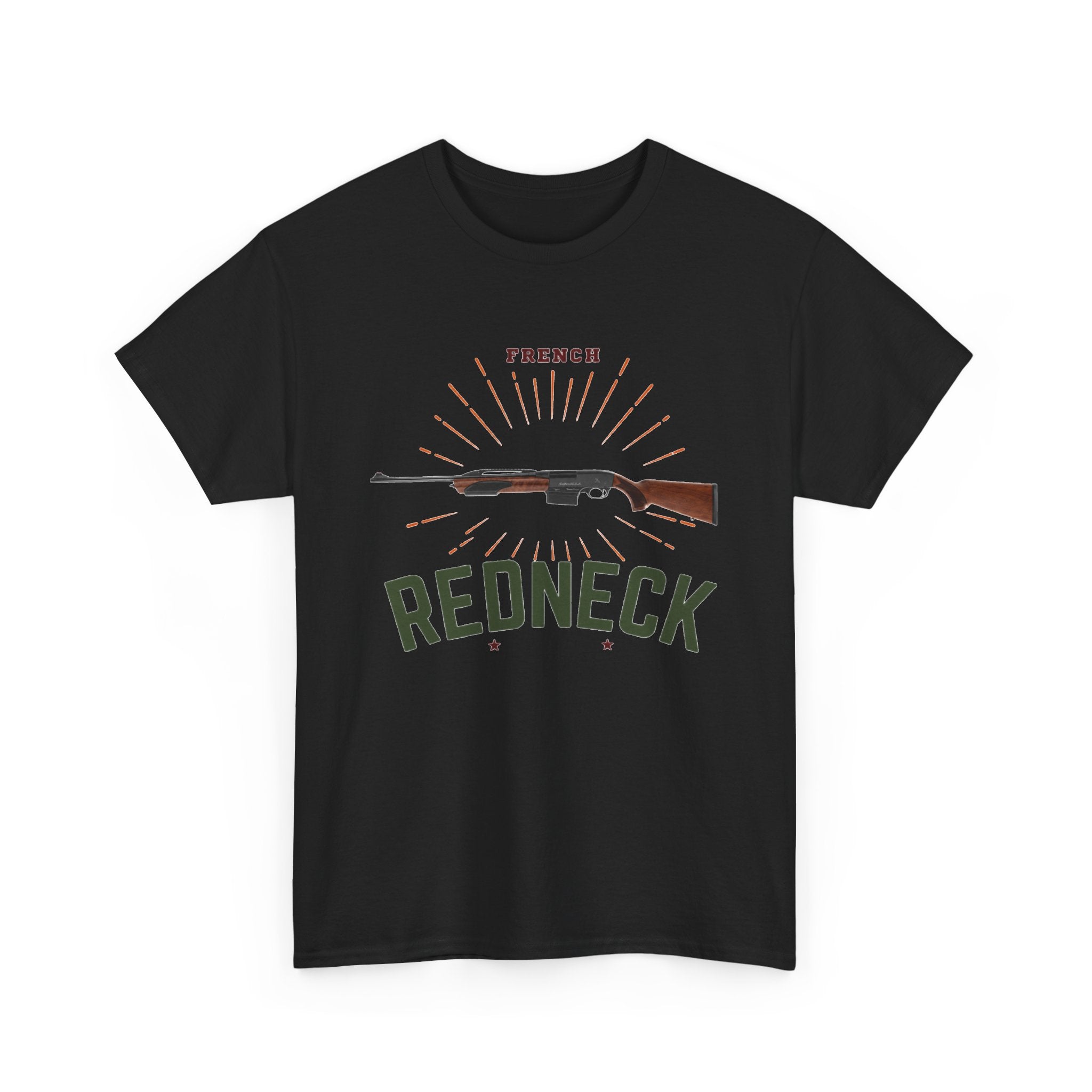 T-shirt French Redneck 300 Win mag