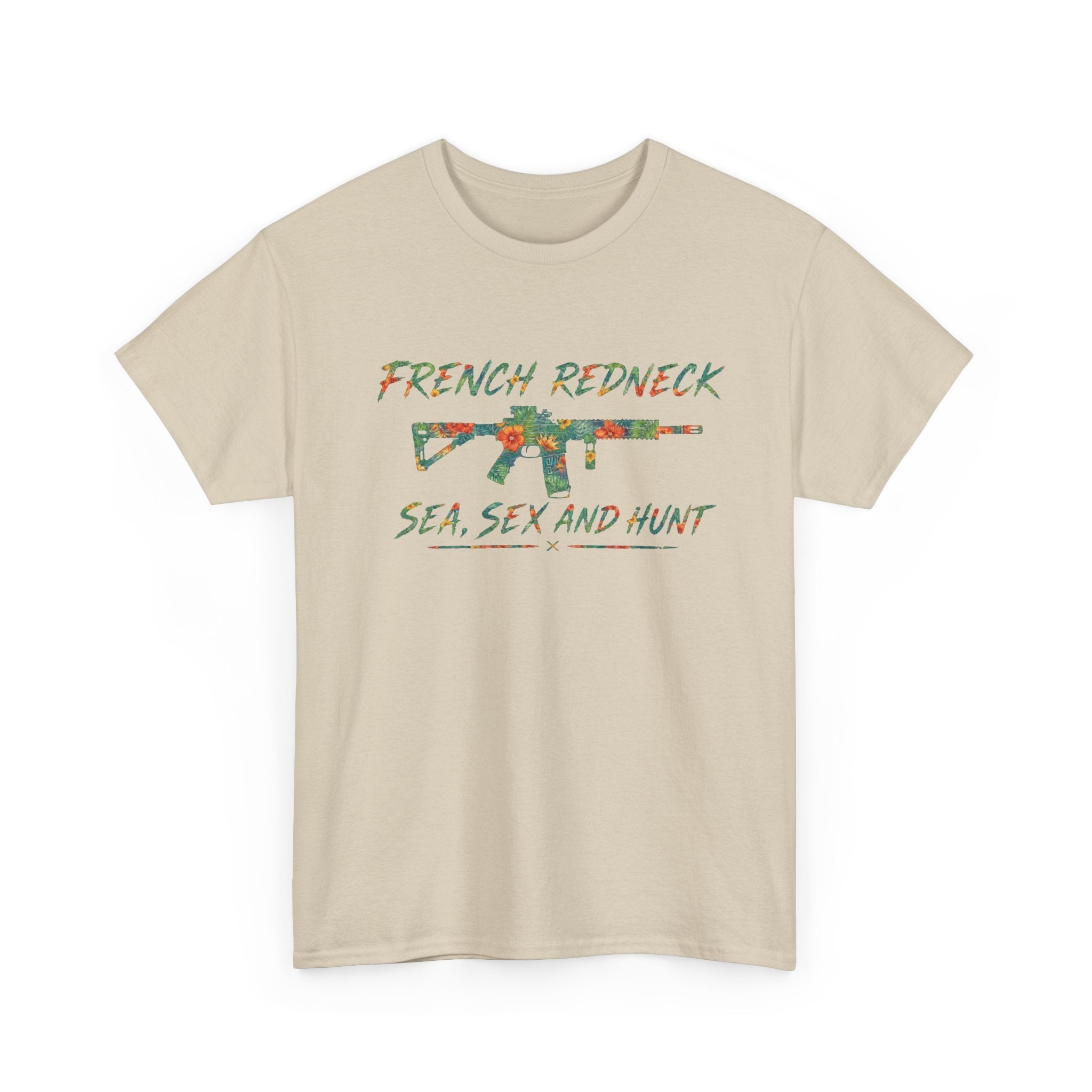 T-shirt FrenchRedneck Sea Sex and hunt 2