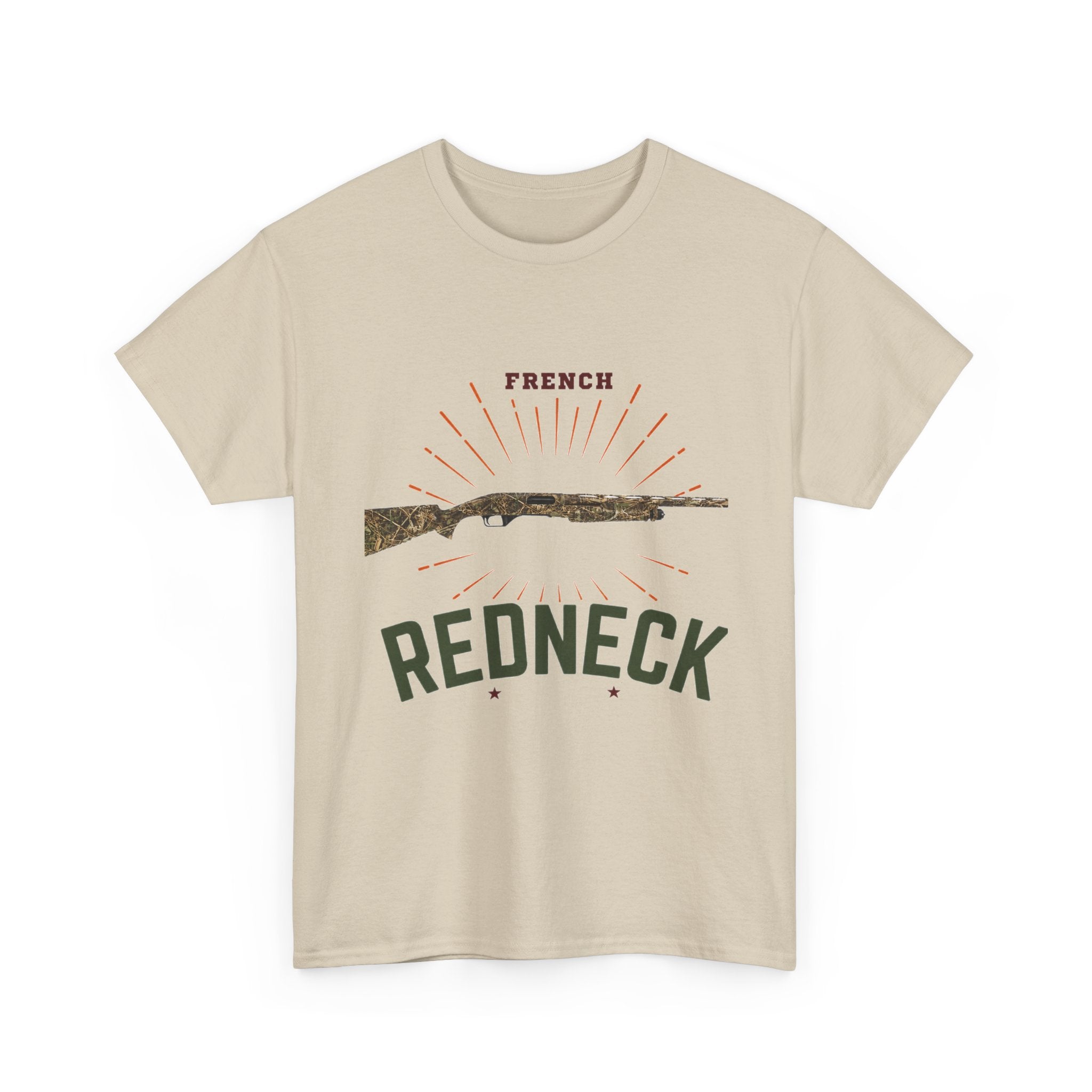 T-shirt French Redneck Fusil à Pompe